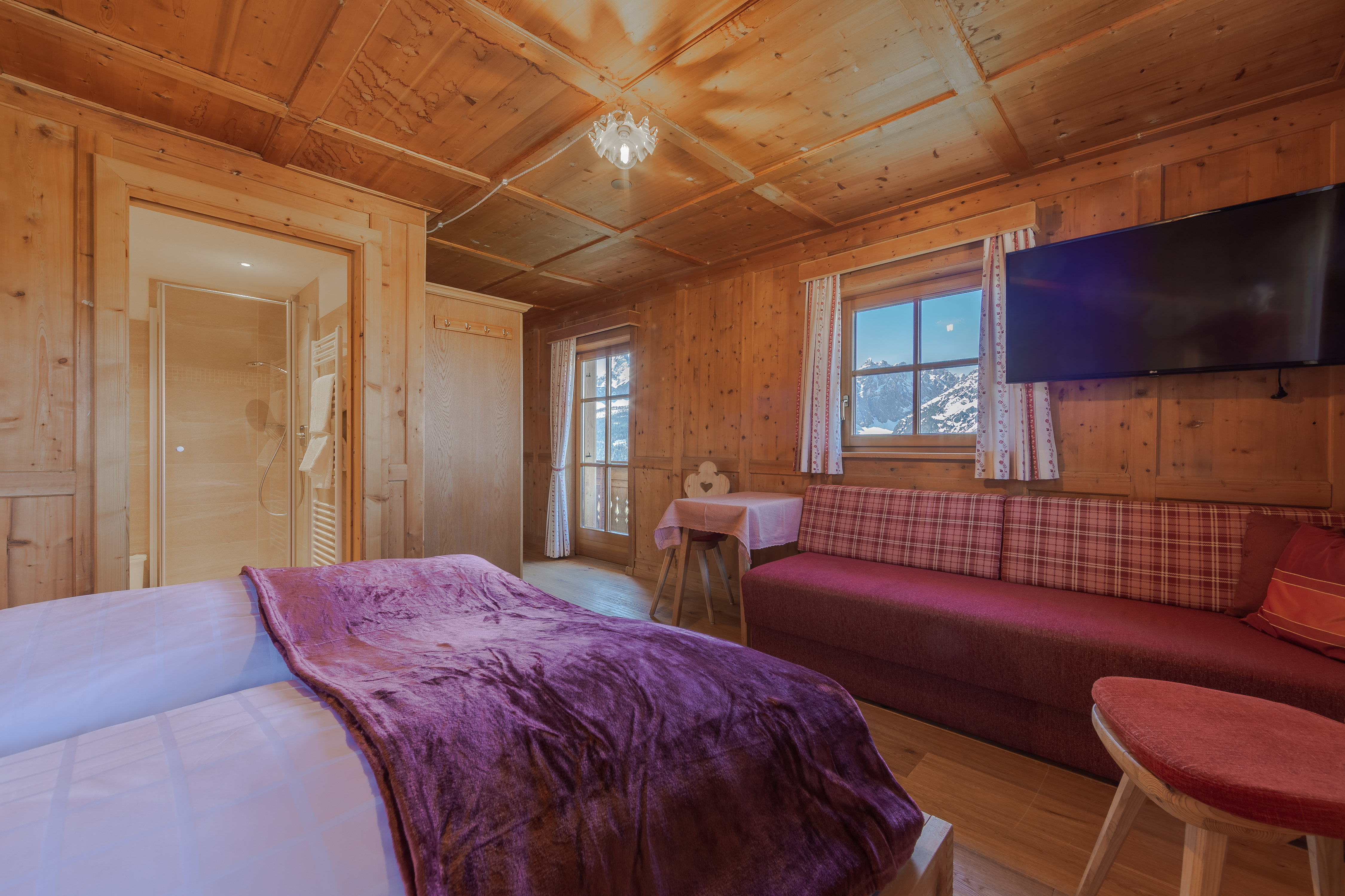 Täfelung Doppelzimmer